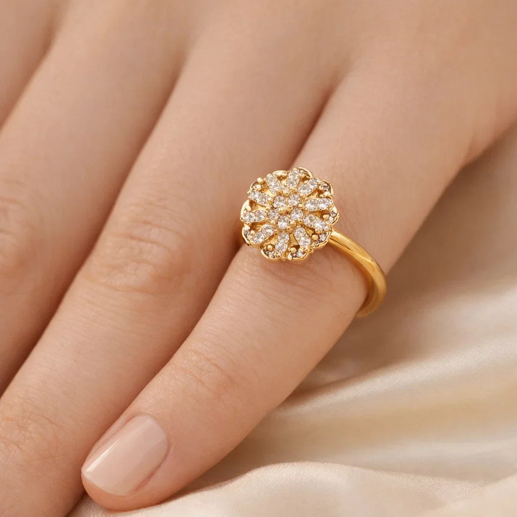 Bague anti-stress - Fleur Apaisante