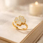 Bague anti-stress Trèfle de Sérénité