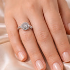 Bague anti-stress - Fleur de Givre