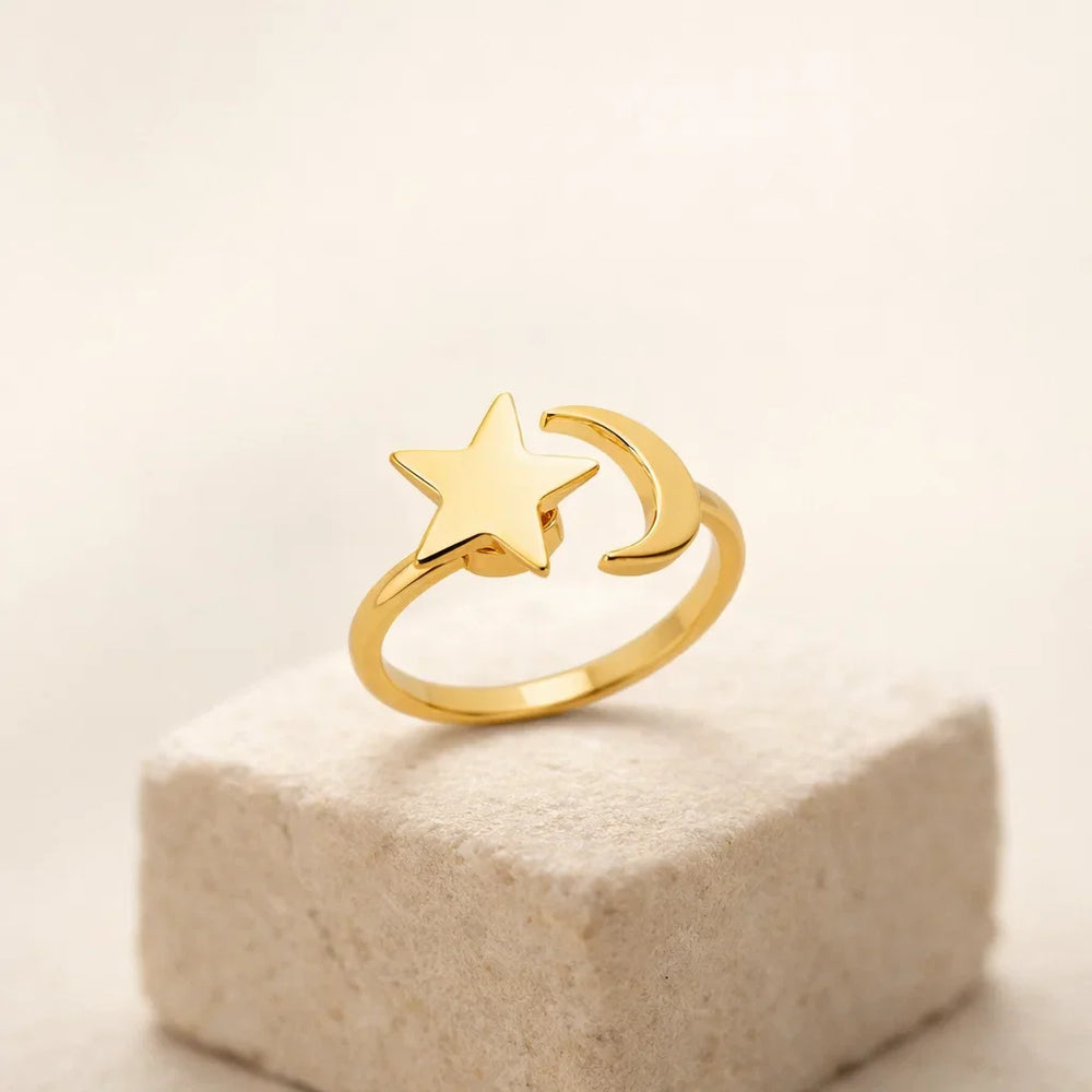 Bague anti-stress - Lune & Étoile Calmes