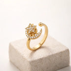 Bague anti-stress - Lune & Étoile de Sérénité