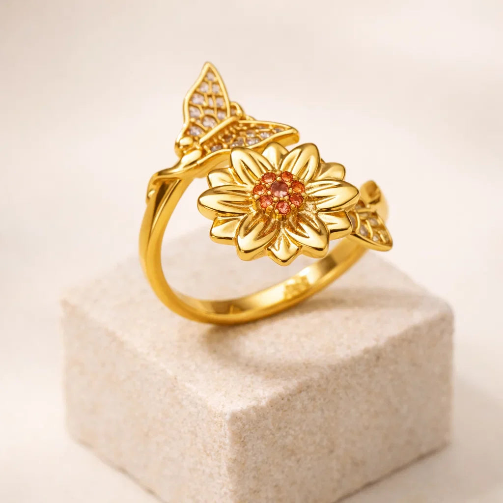 Bague anti-stress - Papillon d’Harmonie